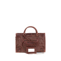 Balenciaga Bordeaux Lamb Ovis Aries Aries Shoulder Bag
