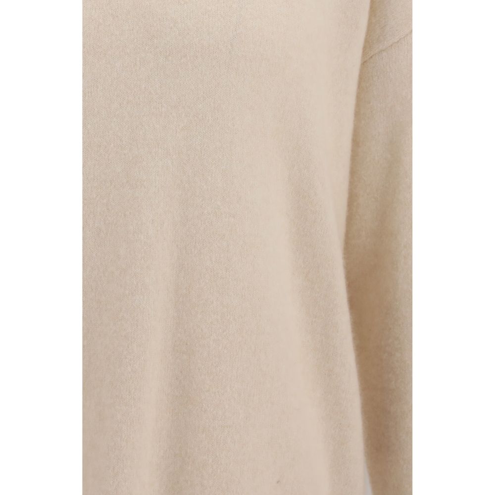 Laneus Beige Cashmere Sweater