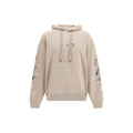 Off-White Beige Cotton Sweatshirt