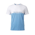 Trussardi Beachwear Light Blue Cotton Men T-Shirt