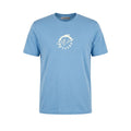 Trussardi Beachwear Light Blue Cotton Men T-Shirt