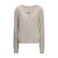 Extreme Cashmere Beige Cashmere Sweater