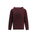 Laneus Bordeaux Cashmere Hoodie