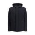 Herno Black Polyester Full-Length Jacket