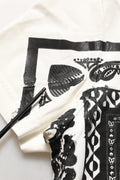Dolce & Gabbana White Bandana Print Cotton Crew Neck T-shirt