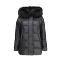 Peuterey Black Polyester Full-Length Jacket