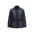 Woolrich Gray Polyester Full-Length Jacket