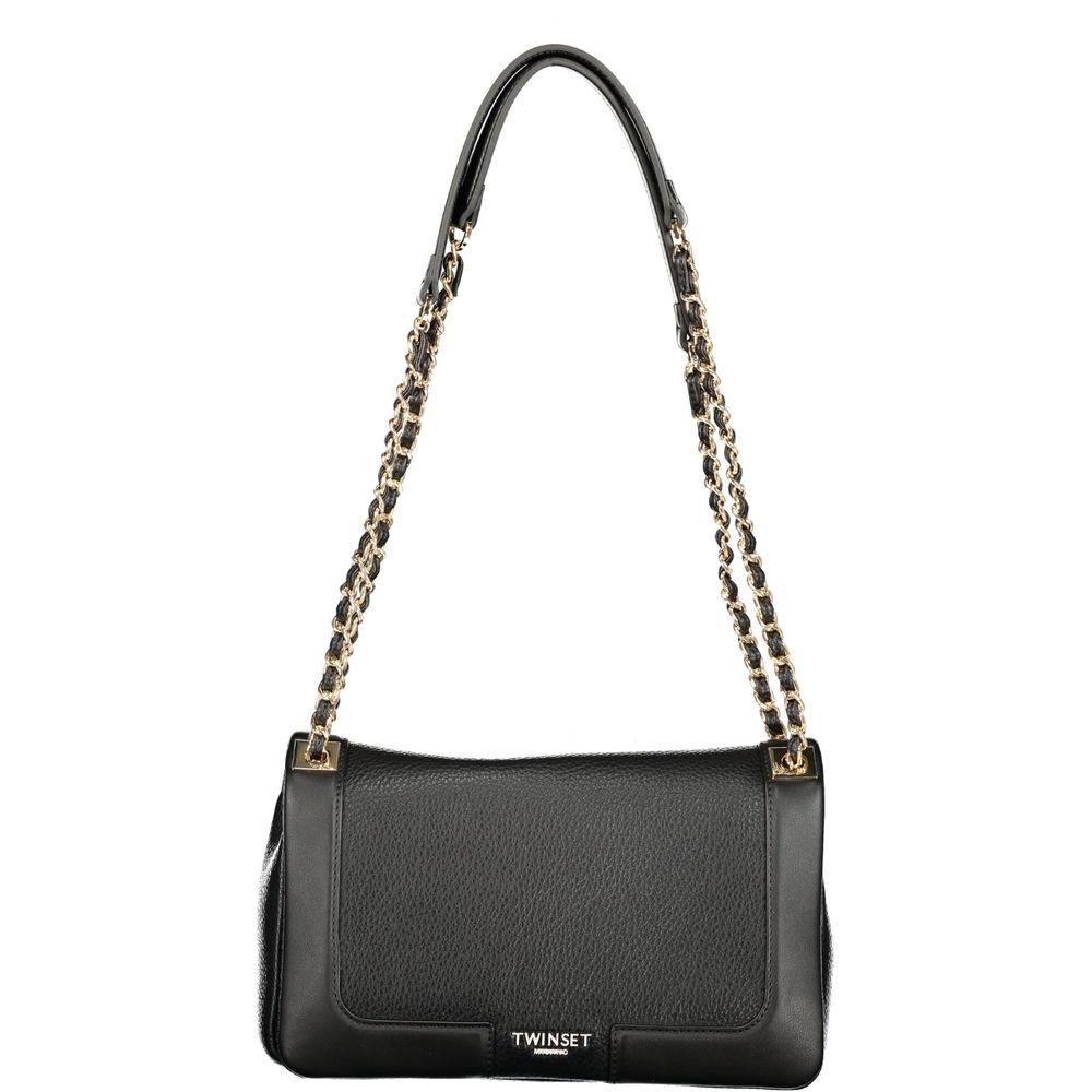 Twinset Black Polyurethane Women's Bag