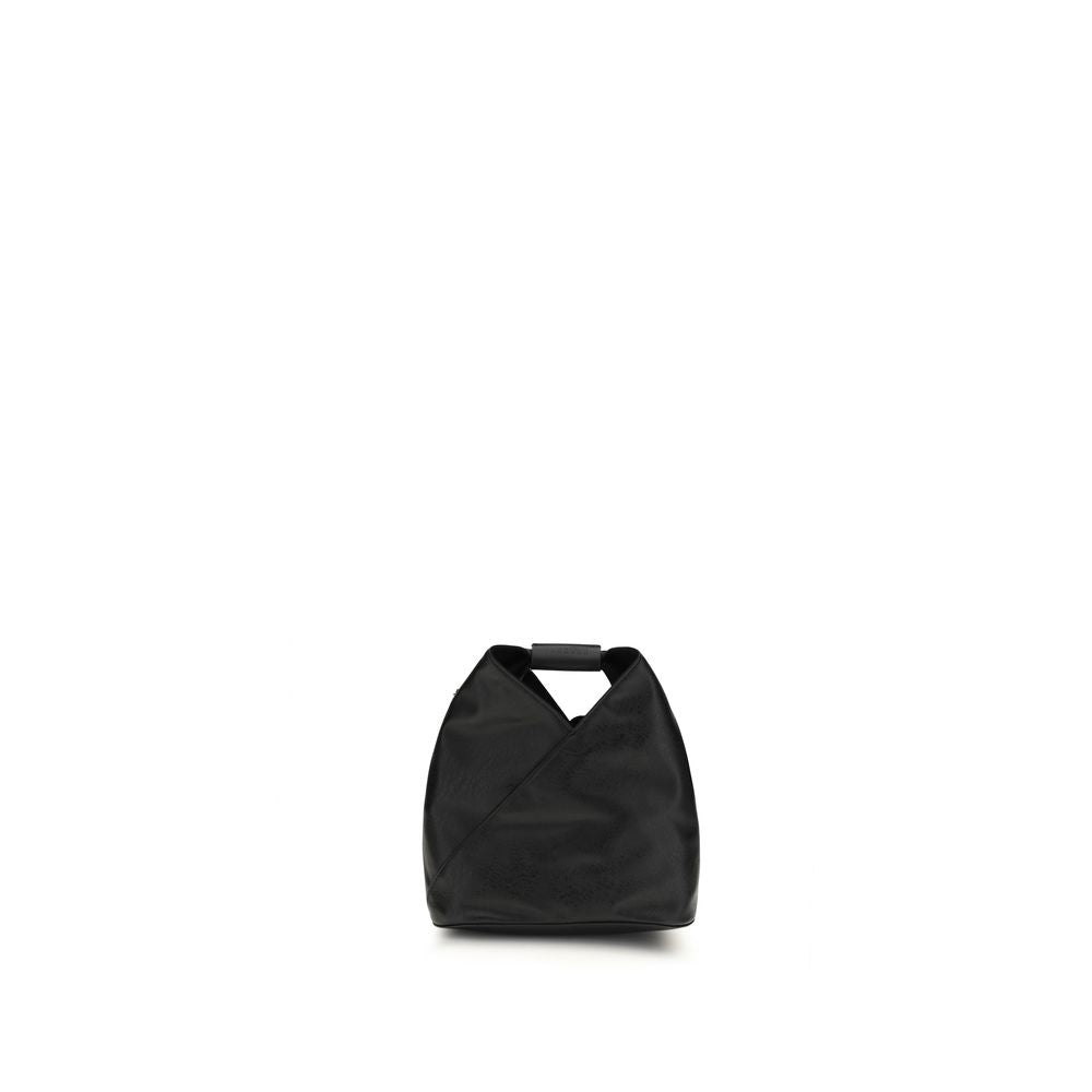 MM6 Black Polyethylene Handbag