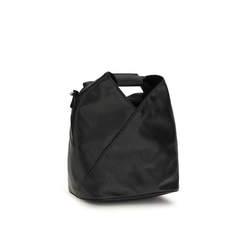 MM6 Black Polyethylene Handbag