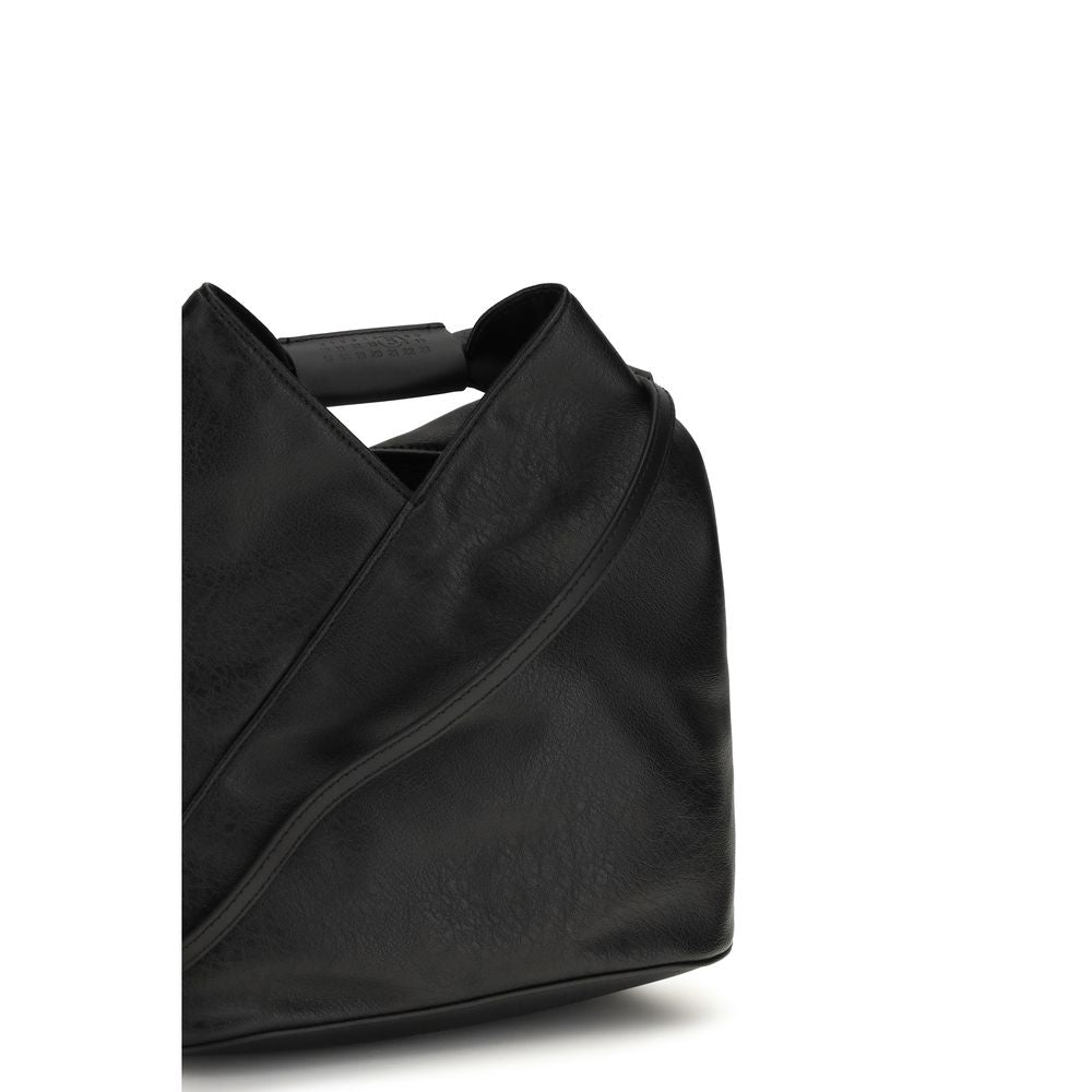 MM6 Black Polyethylene Handbag