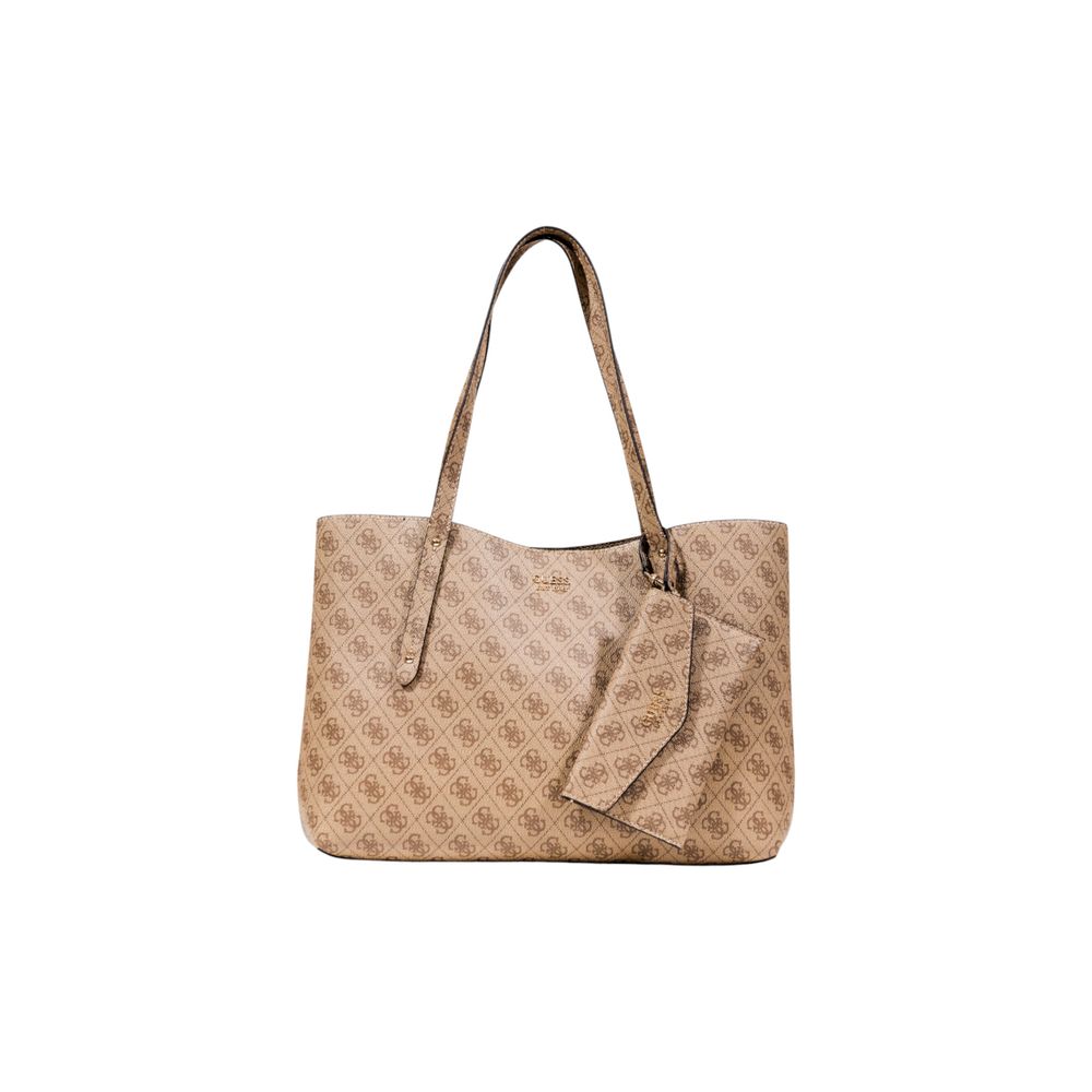 Guess Beige Polyethylene Handbag