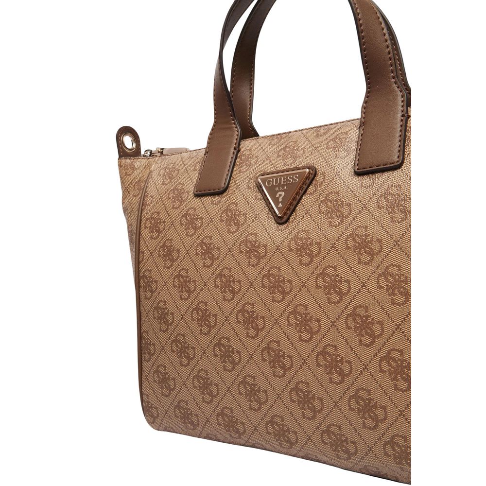 Guess Beige Polyethylene Handbag