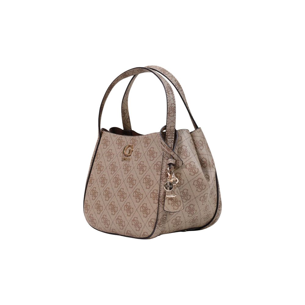 Guess Beige Polyethylene Handbag