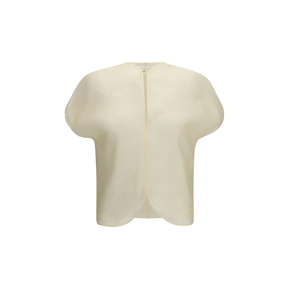 Khaite Beige Silk Blouse