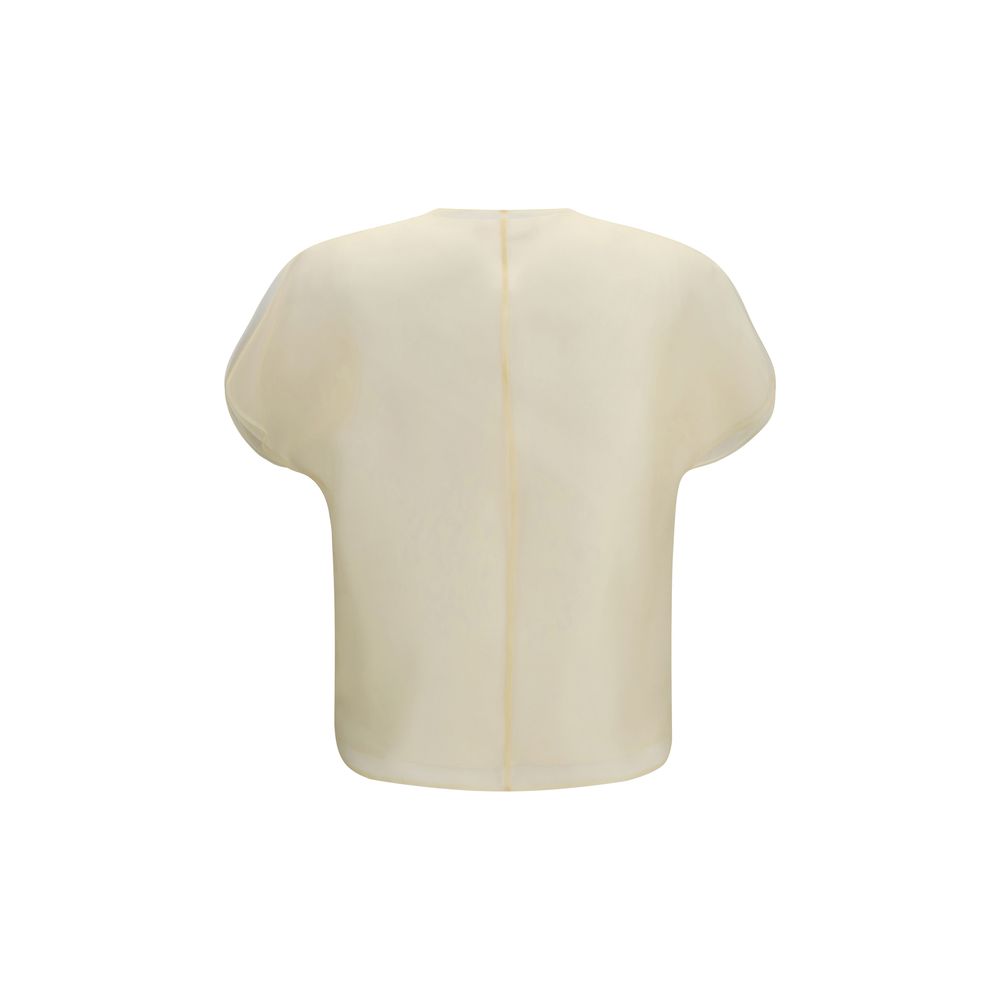 Khaite Beige Silk Blouse