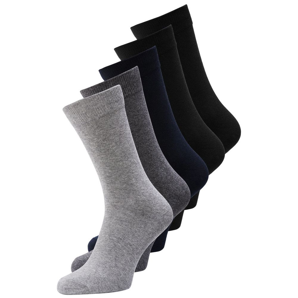Jack Jones Gray Cotton Socks