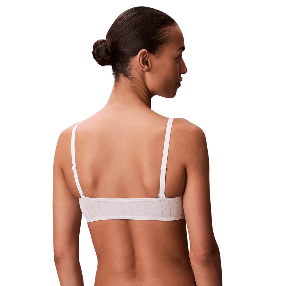Calvin Klein Underwear Beige Cotton Bra