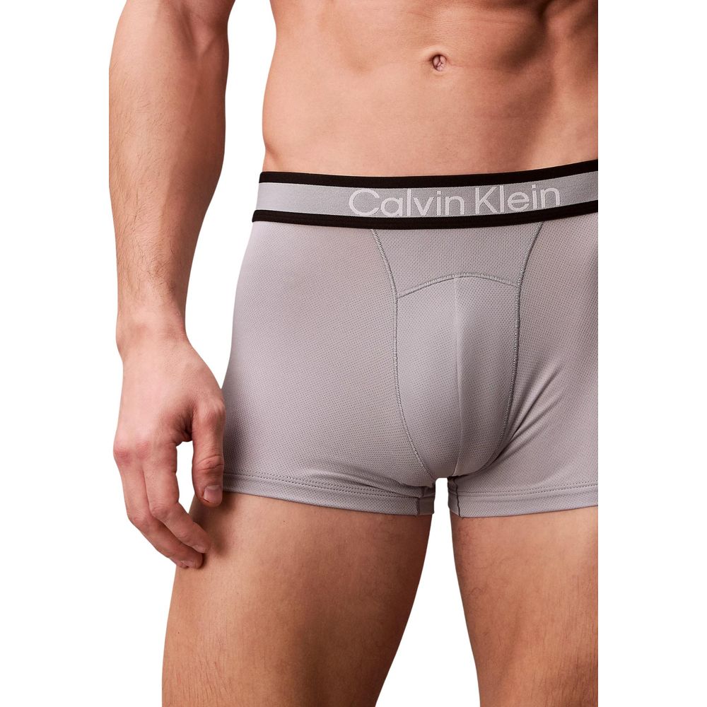 Calvin Klein Underwear Gray Recycled Polyester Boxers