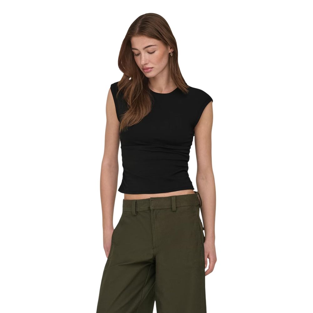 Only Black Cotton Top