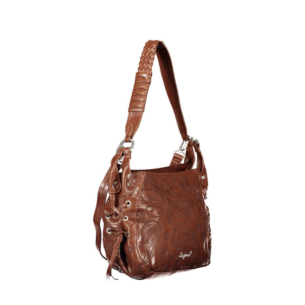 Desigual Brown Polyurethane Women's Bag