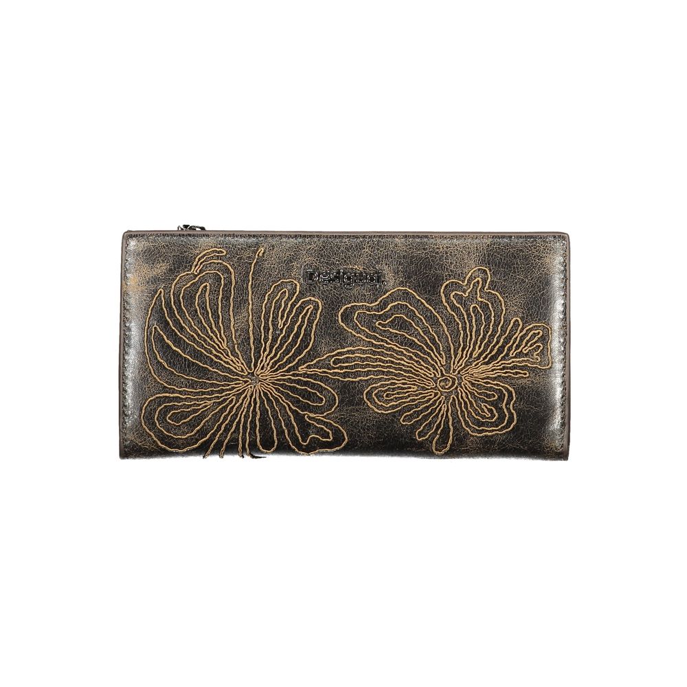 Desigual Brown Polyethylene Wallet