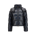 Moncler Black Goose Down Full-Length Jacket