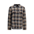 Guest in Residence Brown Cashmere Dress Shirt