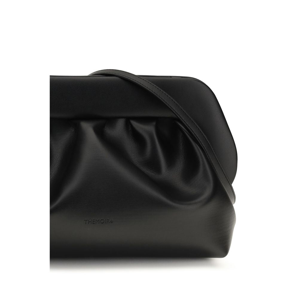 THEMOIRè Black Vegan Leather Clutch Bag