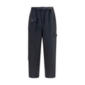 Y-3 Black Polyester Athletic Pants