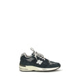 New Balance Blue Suede Leather Athletic Sneakers