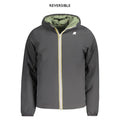 K-WAY Black Nylon Men's Reversible Jacket