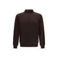 Lardini Brown Wool Oves Aries Sweatshirt