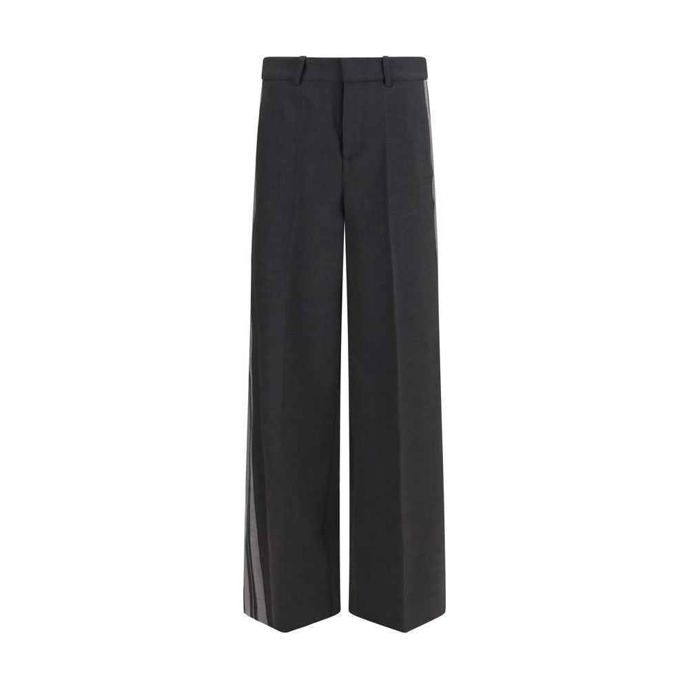 P.A.R.O.S.H. Brown Wool Oves Aries Casual Pants