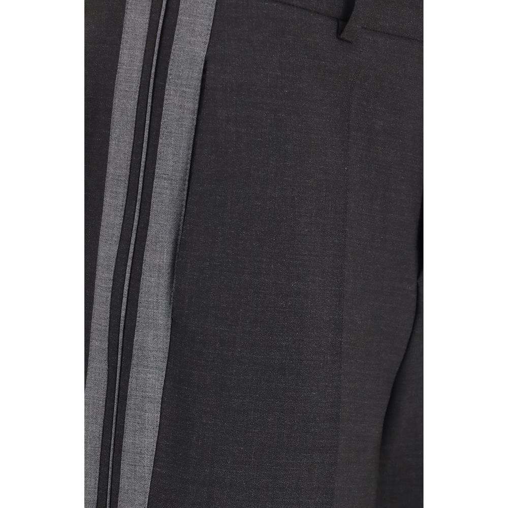 P.A.R.O.S.H. Brown Wool Oves Aries Casual Pants