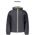 K-WAY Blue Nylon Shell Jacket