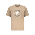 Converse Beige Cotton Mens T-Shirt