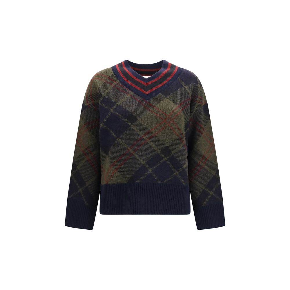 Barbour Bicolor Wool Oves Aries Sweatshirt