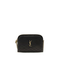 Saint Laurent Black Calf Leather Bos Taurus Shoulder Bag