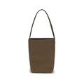 The Row Brown Calf Leather Bos Taurus Shoulder Bag