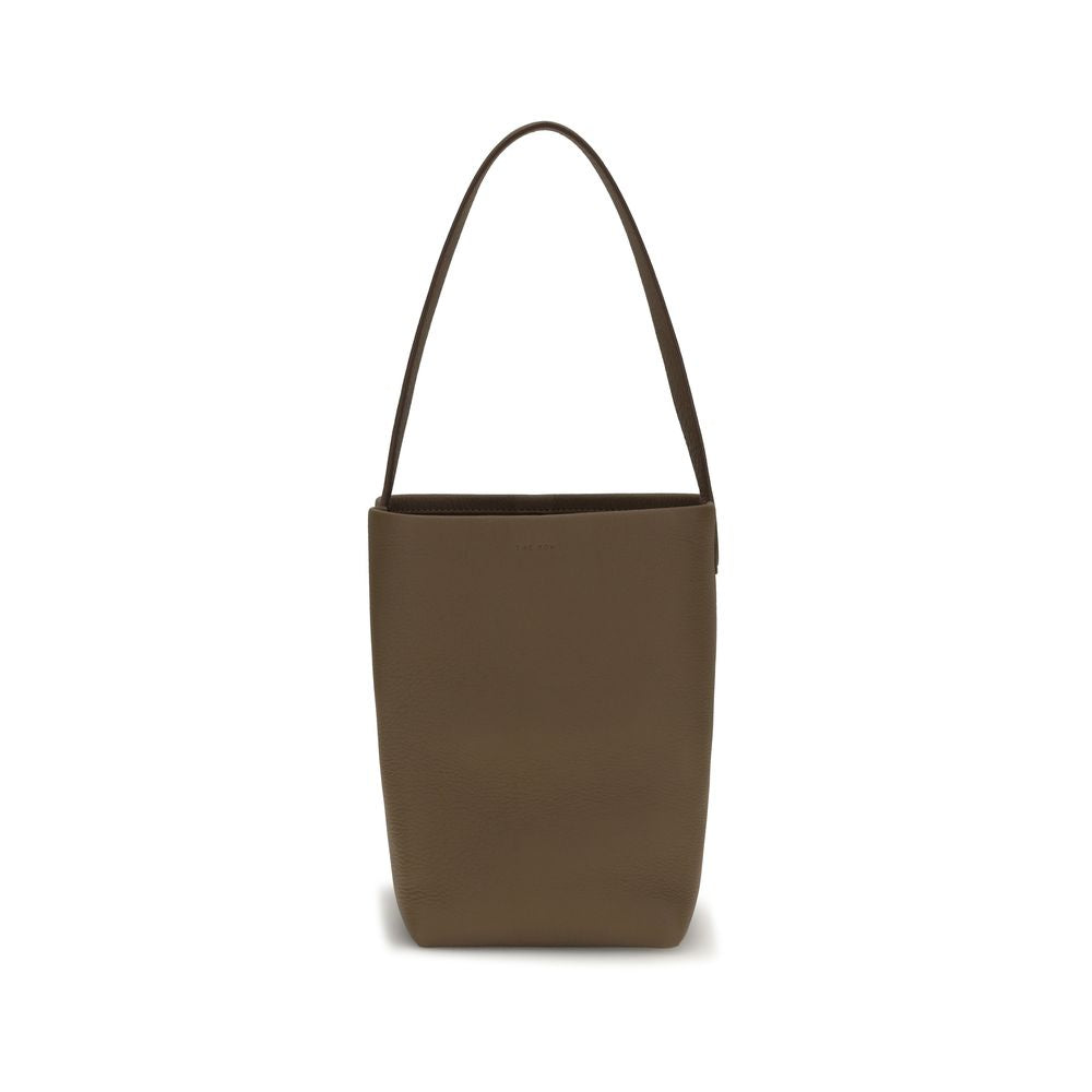 The Row Brown Calf Leather Bos Taurus Shoulder Bag