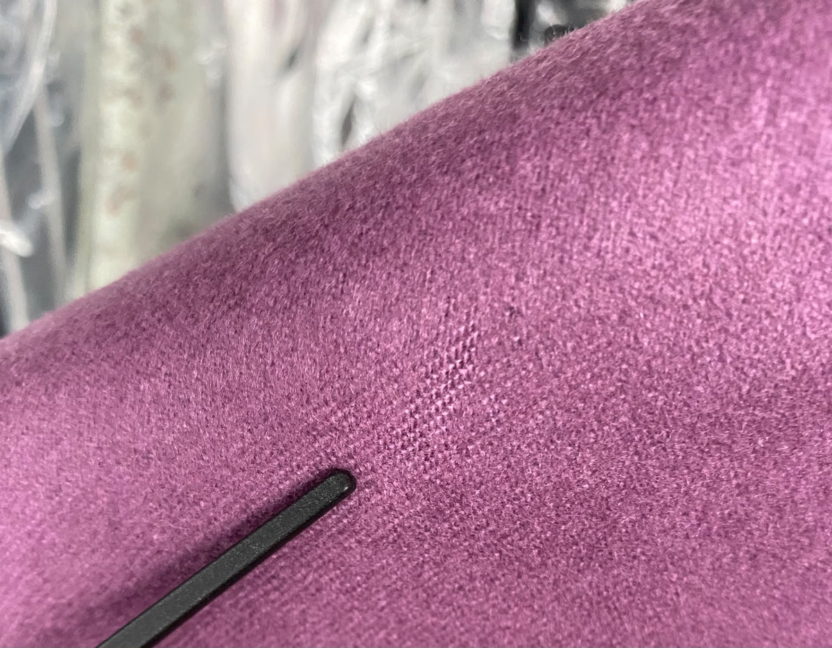 Dolce & Gabbana Purple Cashmere Slim Fit Coat Jacket Blazer