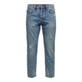 Only & Sons Blue Cotton Slim Fit Jeans