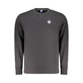 North Sails Black Cotton Mens Sweatshirt