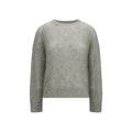 Brunello Cucinelli Gray Linen Sweatshirt
