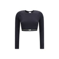 New Balance Black Recycled Polyester Sweatshirt