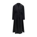 Dolce & Gabbana Black Wool Oves Aries Coat