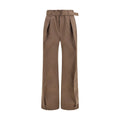 Lemaire Brown Polyester Casual Pants