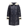 Peuterey Blue Polyamide Full-Length Jacket