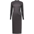 Desigual Black Polyester Casual Dress
